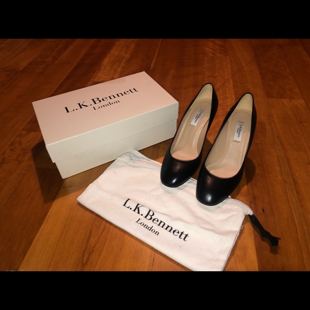 LK Bennett Nova Round Toe Pump 36.5 - Picture 3 of 11